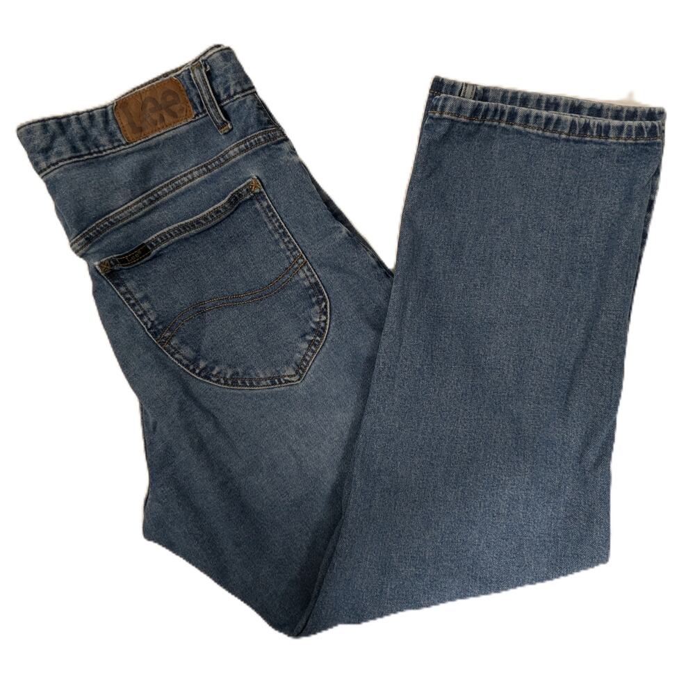 Women's Lee Denim Blue High Waist  Jeans 10 Medium